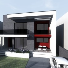 Proiect casa parter si etaj modern